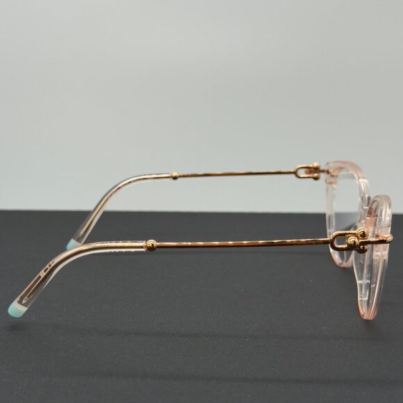 Tiffany & Co. TF2217 8278 53-17-140 Pink Rose Gold Eyeglass Frames Only - Picture 7 of 10